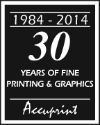30 years in the printing business